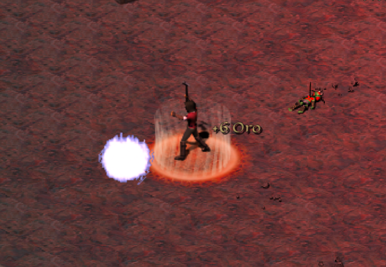 Cleric launching Frozen Orb