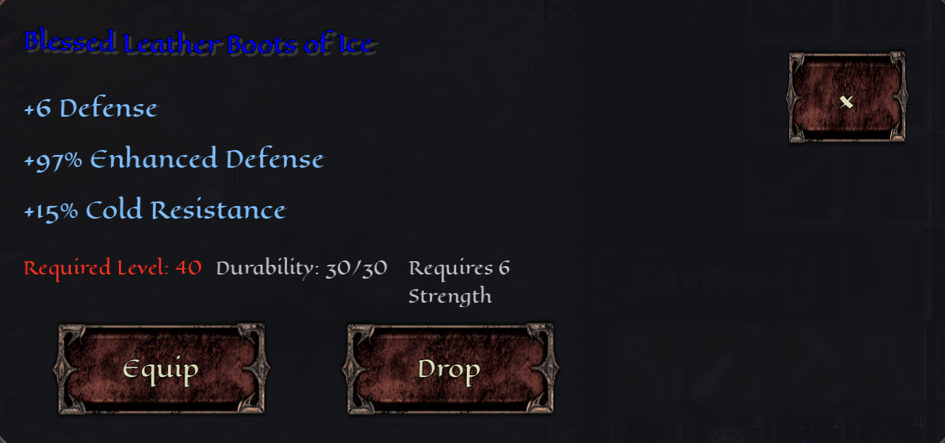 Every item is useful—whether it’s Magic, Rare, or Unique