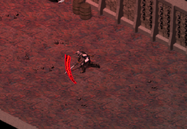 Warrior using Whirlwind